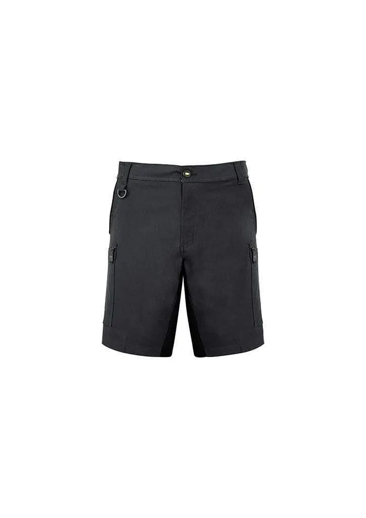 SYZMIK Men’s Streetworx Stretch Short ZS340 Work Wear Syzmik Charcoal 72